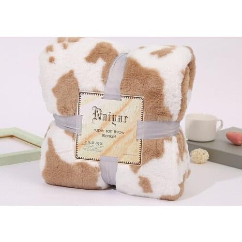 Shaggy Fuzzy Fur Winter Warm Blanket Office Fluffy Rest Plaid Sofa Bedding Cover Bedsheet Student Home Bedspread King Size