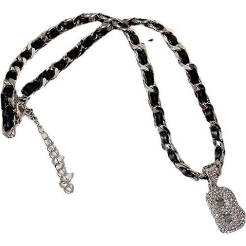 2021 Trendy B Letters Necklace Alloy Necklace Choker Necklace for Women Accessories Fashion Jewellery