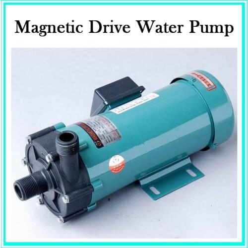 MPH-401 Electric Low Pressure Magnetic Circulating Pump Acid Resistance Magnetic Drive Water Transfer Pump With 2 Connection