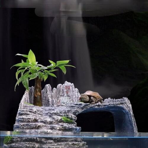 Turtle Floating Table Drying Table Tortoise Feeding Supplies Stairs Rockery Crab Climbing Platform Climbing Landscape