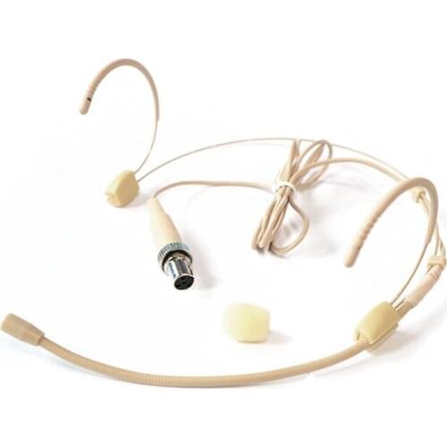 Brand New Omni-directivity Radio Headset Microphone for For MiPro Wireless Belpack Transmitter - 4pin Mini Lock