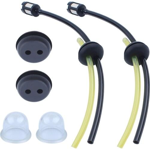 Fuel Tank Grommet Line For Honda GX35 GX22 GX31 Engine HHT25S HHT35S Trimmers Blushcutter Replace 17504-ZM3-003 w Primer Bulb