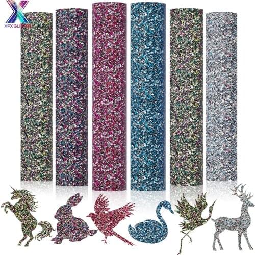 XFX HTV 25*200CM Heat Press Vinyl PU Iron on Film Clothing T-shirt Vinyl DIY Letter Flower Vinyl Heat Transfer Vinyl HTV Sticker