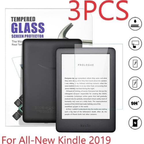 3PCS For All-New Kindle 10th Generation Screen Protector For e-reader 2019 Kindle Tempered Glass 6 inch Film J9G29R