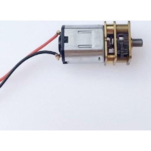1PCS DC 3V-6V 55rpm Micro N20 Full Metal Gear Motor Reduction Gearbox Slow Speed Motor