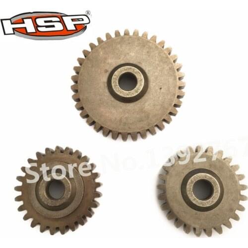 50211 HSP 1/5 Baja Parts Optional Powder Steel Gear (25T-A/35T/25T-B) 3Pcs For Gas Power Monster Truck 94050 SHELETON