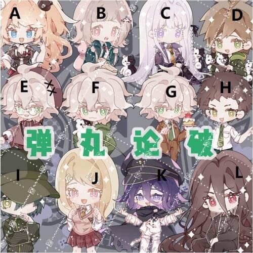 Acrylic Keychain Strap Keyring Danganronpa V3 Saihara Shuichi Ouma Kokich maki