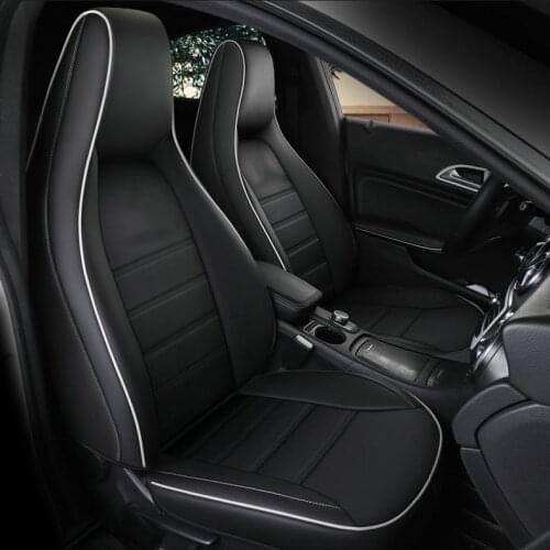 Custom car seat cover leather for Volkswagen Magotan Golf Tiguan Scirocco Touarege variant passat B8 Gran Lavida car accessories