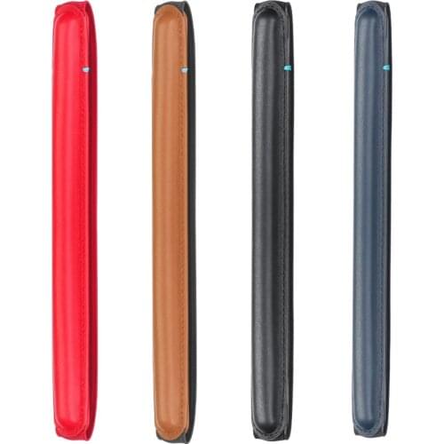 Pencil case for pencil stylus protective sleeve ipad capacitive pen all-inclusive pen bag leather universal pen sleeve