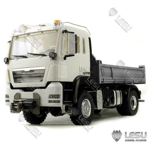 LESU Metal 4*4 Chassis 1/14 MAN TGS Cabin Dumper Truck A Model W/ Light Sound Motor ESC TH16798-SMT5