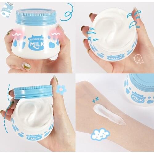 Milk Cream Whitening Anti-Aging Anti Wrinkle Moisturizing Nourish Creams Beauty Face Care Deep Hydration Shea Butter Cosmetics