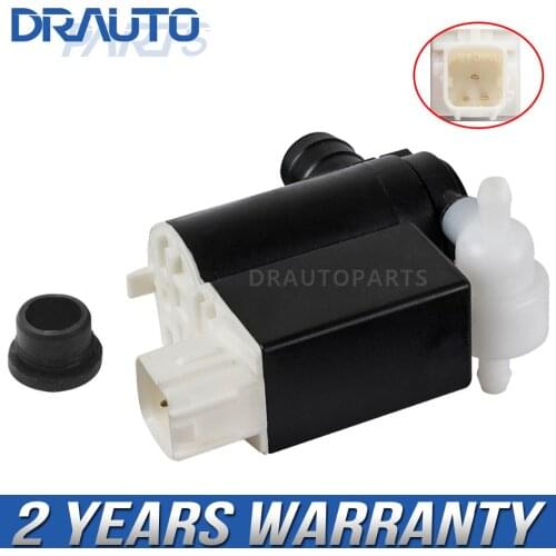 Front Rear Windshield Washer Pump For Hyundai Santa Fe 2013-2014 Accent Matrix I30 Ix20 Tucson