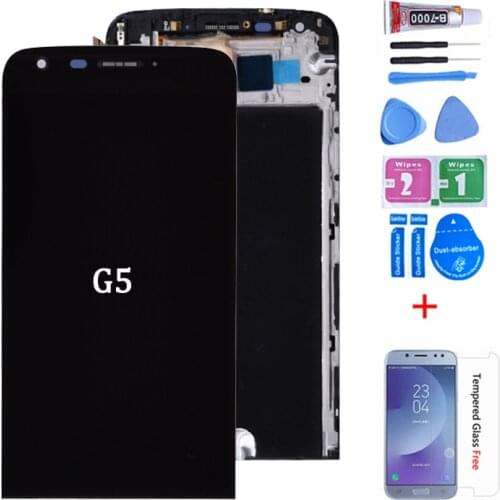 Original For LG G5 LCD Display with Touch Screen Digitizer Assembly with frame H850 H840 H860 Replace lcd