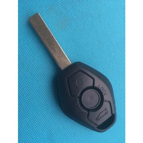 For BMW 1 3 5 6 7 X3 X5 E53 M5 E38 X Series 3 Buttons Remote Car Key Shell Fob Case Blank Uncut Blade No Logo Accessories Parts