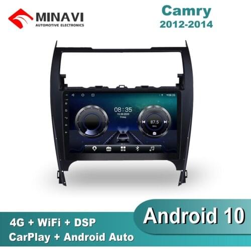 10'' IPS Android 9 TOYOTA CAMRY US 2012/2013/2014 Car Radio Multimedia GPS Navigation Navi Player Auto Stereo 2din WIFI