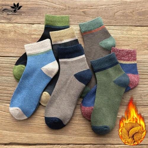 Shulammitelily Mens Winter Socks
