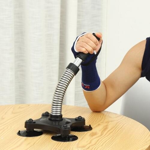 Strong Wrist Exerciser Power Trainer Forearm Steel Muscle Fitness Arm Wrestling Hand Gripper Set Spring Structure Forearm Train
