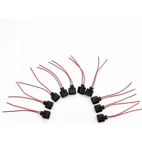 SCJYRXS Rear Parking Brake Caliper Servomotor Pigtail Cable Harness Plug 1J0973722A 1J0 973 722A For Q3 Q5 Tiguan Passat B6 B7