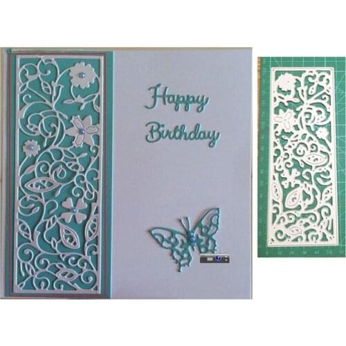 Metal Cutting Dies Stencils frame backgrond butterfly Scrapbooking Album Decoration Embossing Paper Card making die cut