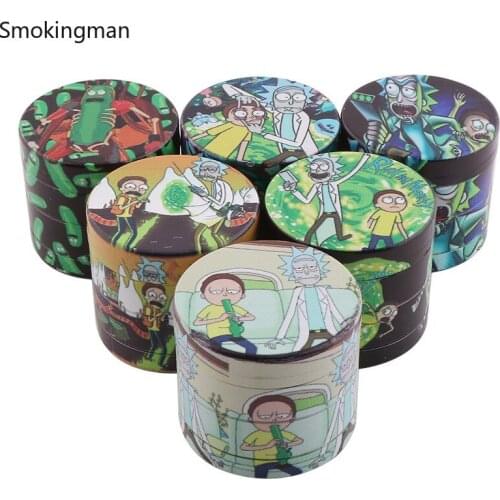 40MM 4-layer Aluminum Herbal Herb Tobacco Grinder Smoke Grinders Grinder Weed Herb Grinder Cigarette Accessories