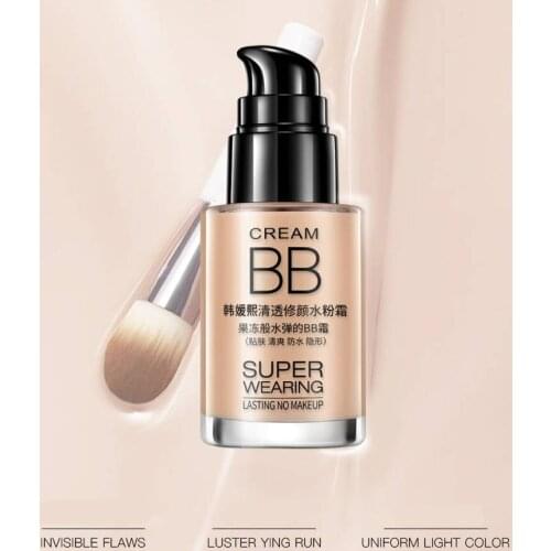 BB Cream Makeup Makeup Face Foundation BB CC Cream Brightening Concealer Cream Whitening Concealer Base Primer Make Up Cosmetic
