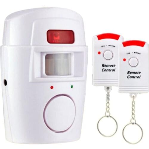 Home Security PIR MP Alert Infrared Sensor Anti-theft Motion Detector Alarm Monitor Wireless Alarm system+2 remote controller