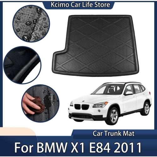 For BMW X1 E84 2011 Car Rear Cargo Trunk Mat Tray Boot Liner Floor Carpet Protector Pad