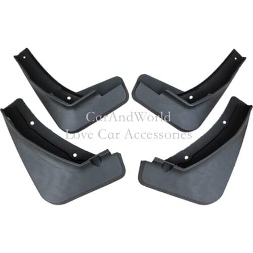 For VW Volkswagen T-Roc TRoc 2017 2018 2019 Car Mudguards Mud Flap Flaps Splash Guard Fender Mud Guard Protector Car Accessories