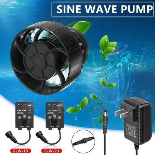 Sine Wave Pump SLW10 /SLW20 /SLW30 Wave Maker With Controller Mini Making Wave Machine EU/US/AU/UK Plug