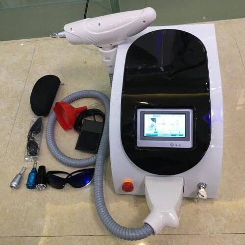 HOT sale Q switched ND YAG Laser 532 &1064 &1320nm Yag Laser Tattoo Removal Machine Price Carbon Laser Peel Machine