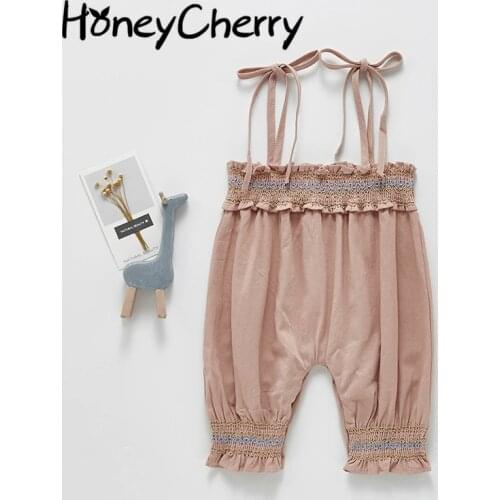 Комбинезоны для девочек HoneyCherry China At AliExpress