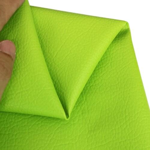 50x140cm emerald green PU leather fabric decoration soft bag car interior upholstery sofa leather fabric renovation hard