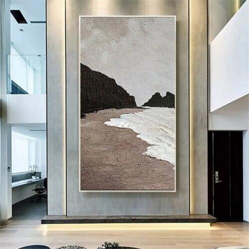 Handmade Oil Painting Landscape Abstract Oil Painting Modern Canvas Wall Art For Home Living Room Decorative Paintings Unframed