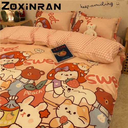 Anime Bedding Bedspreads for Matr...king Bed Game Duvet Cover Family Bedding Single Bedspread Child Girl Bed Sets of Bed Linen