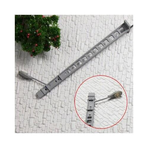 LYM48 5pcs Street light Lattice Mast Yard Tower Model Railway Lamps OO/HO Scale