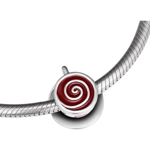 Fits Pandora Charms Bracelets Delicious Coffe Beads 100% 925 Sterling-Silver-Jewelry Free Shipping DIY Making