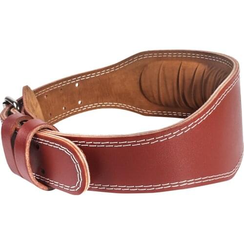 Weightlifting Belt PU Adjustable Buckle Squats Lumbar Support Barbell Powerlifting Training Waist Protector Gym Belt