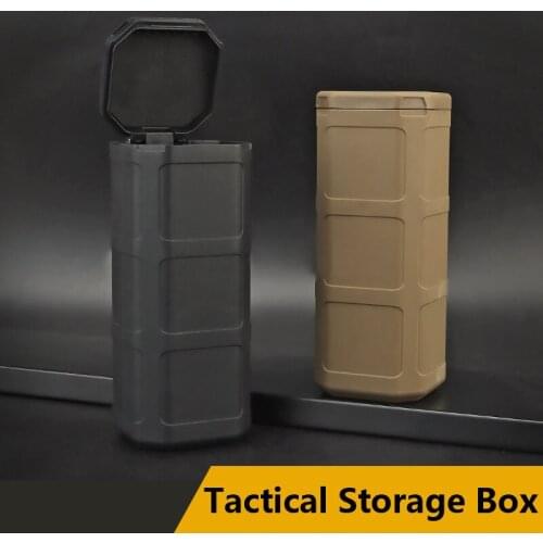 Tactical Storage Box Anti Pressure Shockproof Nylon Storage Tank Outdoor Portable Multi-tool Box for Hunting Camping Equipment