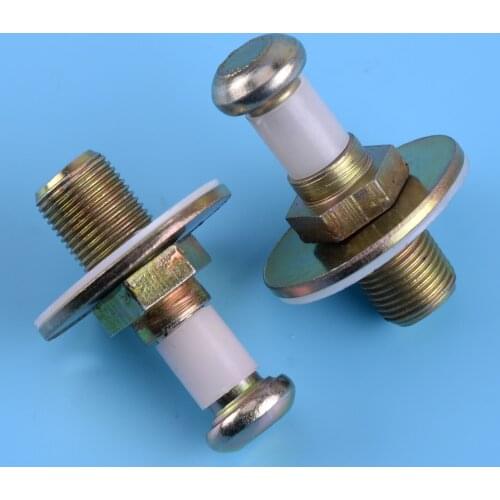 2pcs Car Door Touch Latch Lock Striker Pin 357837034 Fit For Volkswagen Golf Jetta Passat Polo Scirocco Corrado Transporter Audi