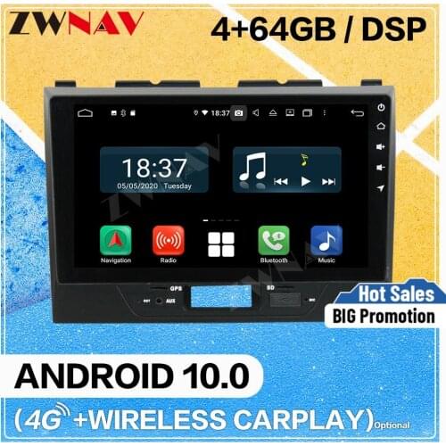 DSP Carplay 9 Inch Android 10.0 Screen Car Multimedia DVD Player for Suzuki WAGON R 2016-2019 BT GPS Navi Radio Stereo Head Unit
