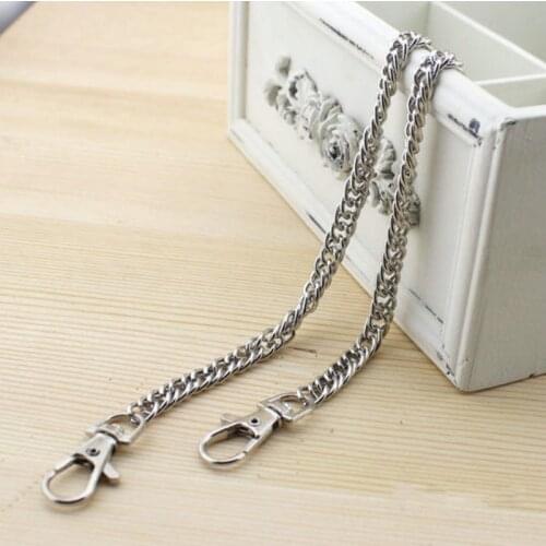 1.2M Long Link Chains For Jewelry Making Clothing Luggage Chain Copper Silver Gold Lobster Clasp Chain Jewelry Accessories