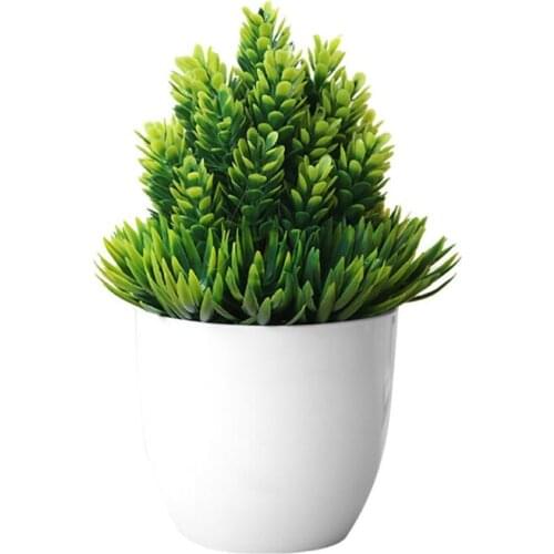 Decorative Artificial Flower Indoor Outdoor Garden Fake Simulation Potted Plant
