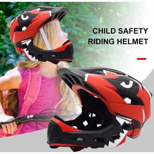 Children Half Face Anti-Vibration ChildrenS Helmet Cute Modular Flip Up Safety Helmet Creativity Hats Cycling Helmet Riding