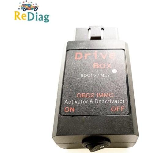 For Diesel/Petrol Engines Truck Scanner Tool Drive Box OBD2 IMMO Deactivator Activator Emulator Drive-Box for EDC15/ME7