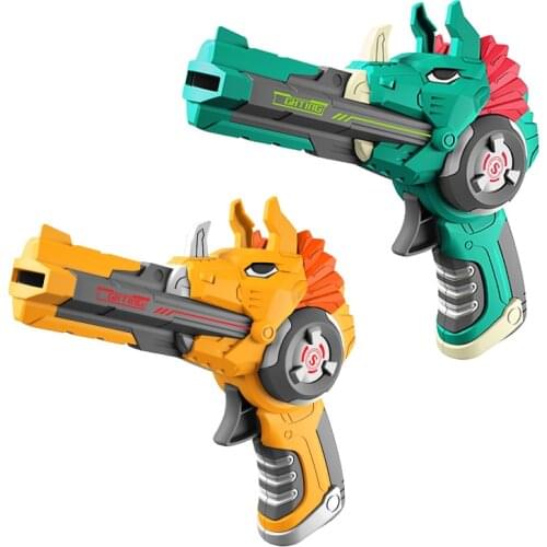 Classic Children Flying Saucer Guns Outdoor Party Kids Toys Xmas Gifts Boy toy Childrens gifts Dragon Hunting Hot Selling Dinos