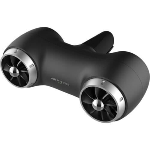 Mini Car Negative Ion Air Purifier Portable Activated Carbon Remove Formaldehyde Household Ionizer Cleaner Dust Removal