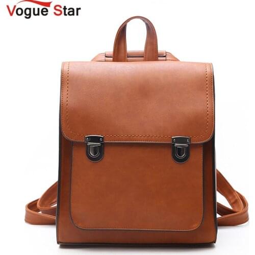Fashion Women Backpack Womens PU Leather Backpacks Girl School Bag High Quality vintage shoulder Bags Travel Bolsa new L59