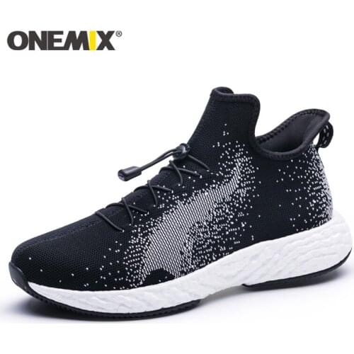 ONEMIX 2019 Men Running Shoes TPU Outsole Light Women Sneaker Outdoor Athletic Jogging Mesh Uppers Outdoor Jogging Shoes men