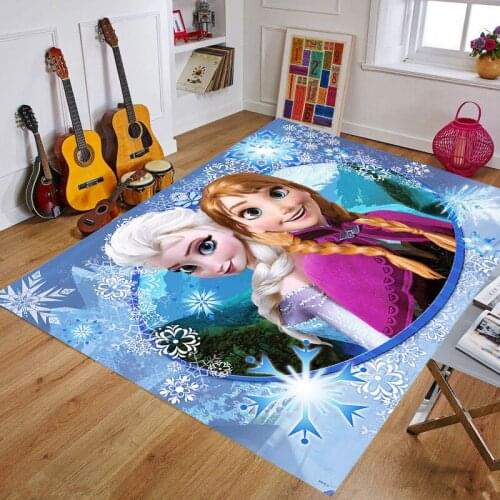 Floor Mat Frozen Princess Baby Carpets Toys for Childrens Rug Soft Play Mat Kids Developing Mat Kids Rug Gym Games Play
