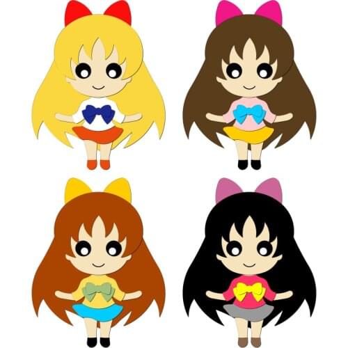 New beautiful girl puzzle Wooden Die Scrapbooking N55 Cutting Dies Multiple Sizes Compatible With Most Die Cutting Machines